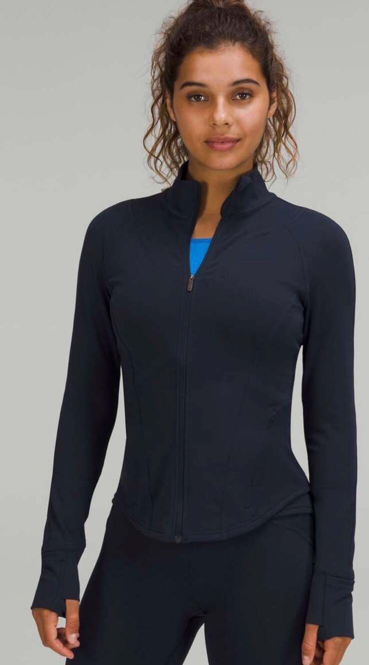 Lululemon InStill Jacket True Navy Sz 12